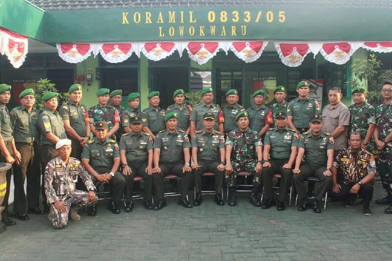 Dandim 0833 Kunjungi dan Tekankan Profesionalisme Koramil Lowokwaru