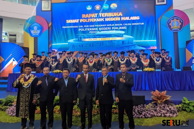 Empat Bacalon Direktur Polinema Sampaikan Visi Misi, Tiga Calon Terbaik Masuk Pemilihan