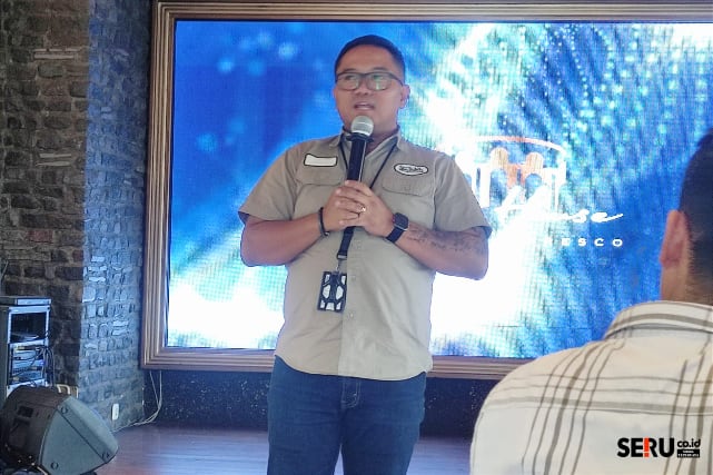 Area Manager Communication, Relations & CSR Pertamina Patra Niaga Jatimbalinus, Ahad Rahedi. (rhd)