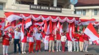 Bangkitkan Nasionalisme, Pemkot Malang Bagikan 1.000 Bendera Merah Putih