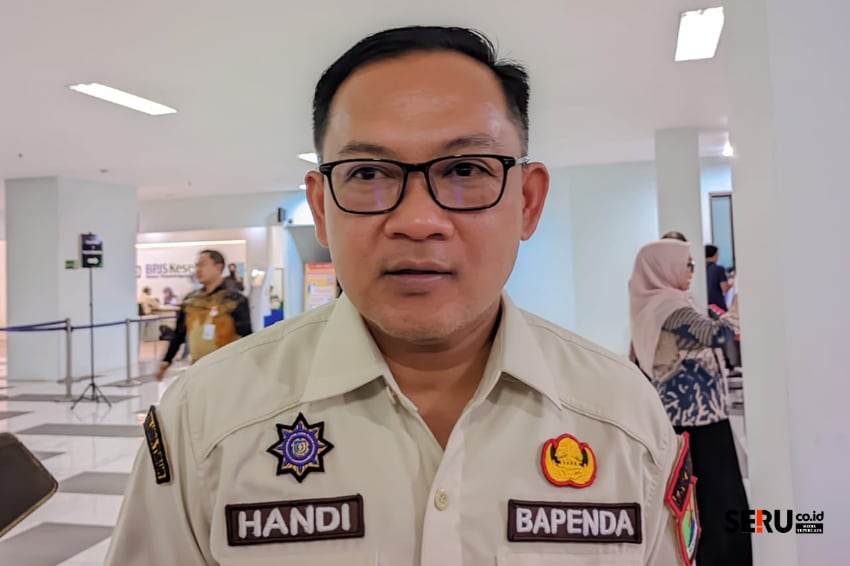 Kepala Badan Pendapatan Daerah (Bapenda) Kota Malang, Handi Priyanto optimis mampu mencapai target PAD. (bas)