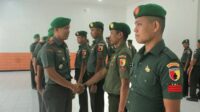 Dandim 0833 Pimpin Korps Raport Prajurit Baru Bergabung