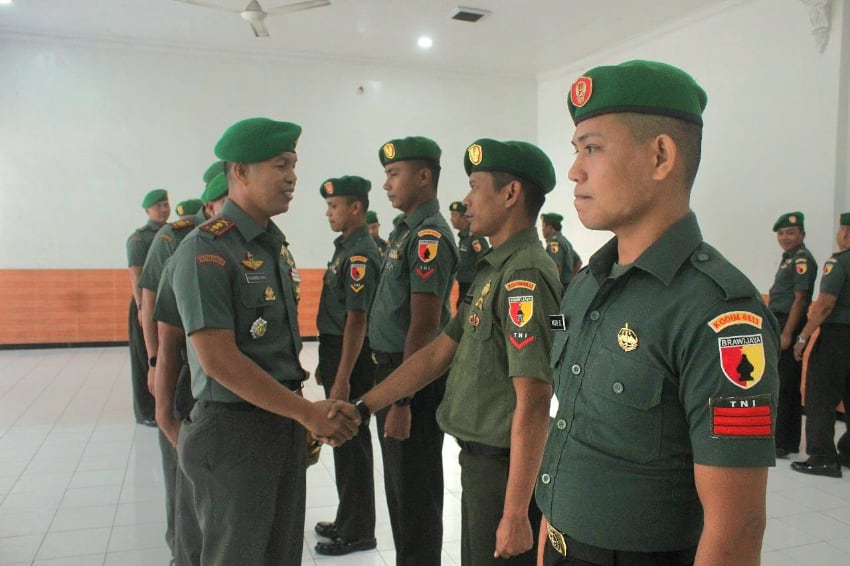 Dandim 0833 Pimpin Korps Raport Prajurit Baru Bergabung