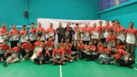 Meriahkan HUT ke-80 RI dan ke-79 Bhayangkara, PWI Malang Raya Gelar Turnamen Tepok Bulu