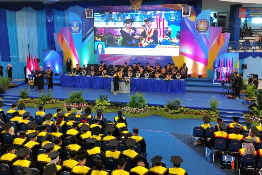 Polinema Lepas 779 Wisudawan Tahap I Tahun 2025 dari 31 Prodi, Termasuk 7 Mahasiswa Asing