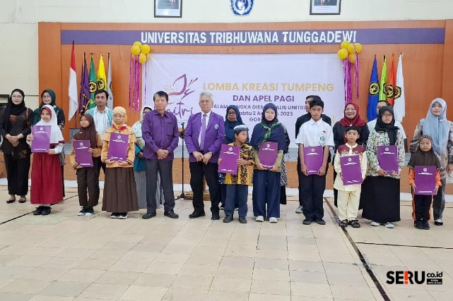 Puncak Dies Natalis ke-24 Unitri, Dipamungkasi Lomba Tumpeng dan Pemberian Beasiswa