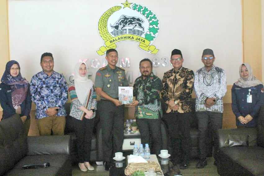 Dandim 0833 Terima Silaturahmi KPU Kota Malang