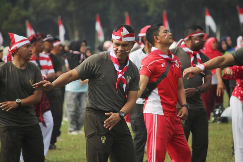 Kodim 0833 Meriahkan Lomba 17 Agustus Bangkitkan Semangat Kemerdekaan
