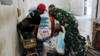 Babinsa Lowokwaru Monitoring Para Petani dan Penggilingan Padi Tunjungsekar