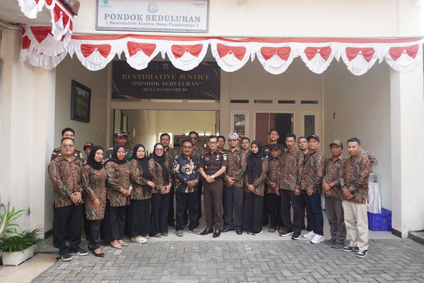Kajari Batu Pantau Pelaksanaan Keadilan Restorative di Rumah RJ Pondok Seduluran Se-Kota Batu