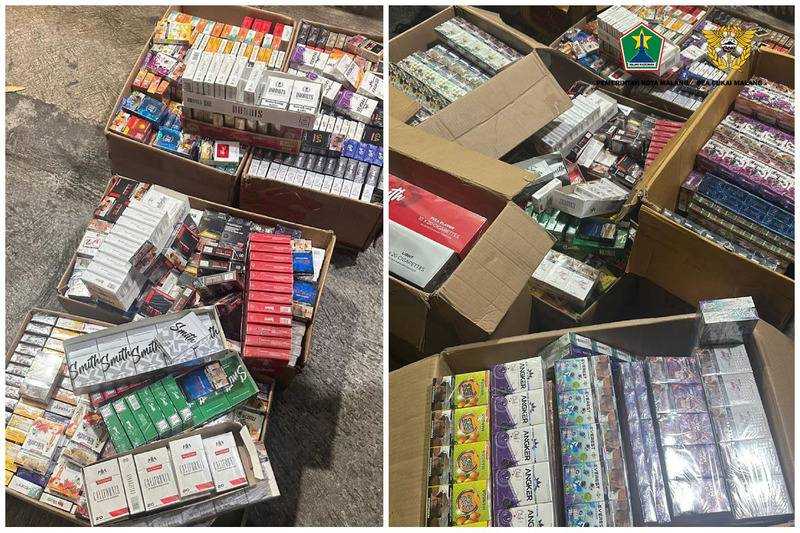 Tim Opsgab Pemberantasan Barang Kena Cukai Amankan 6.767 Bungkus Rokok Ilegal