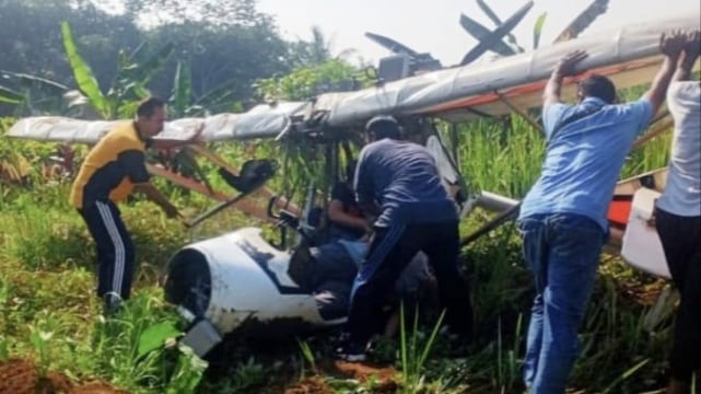 Marsma Fajar Adriyanto Gugur Usai Pesawat Latih yang Dikemudikannya Jatuh