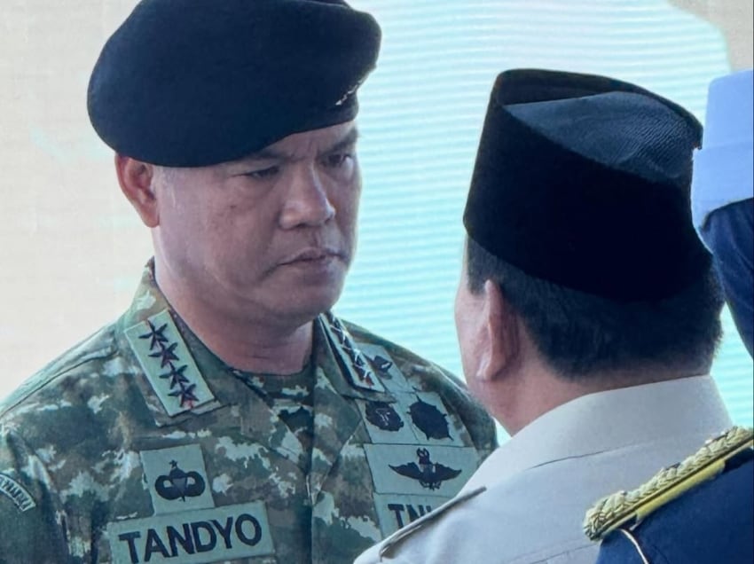 Tandyo Budi Revita Resmi Dilantik sebagai Wakil Panglima TNI dan Jenderal Bintang Empat