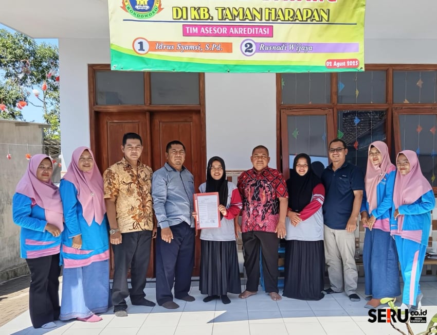 Enam Lembaga KB Dibawah Naungan Himpaudi Kecamatan Curahdami Berhasil Divisitasi