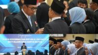160 ASN Pemkot Batu Terima Anugerah Satyalancana Karya Satya dari Wali Kota Nurochman