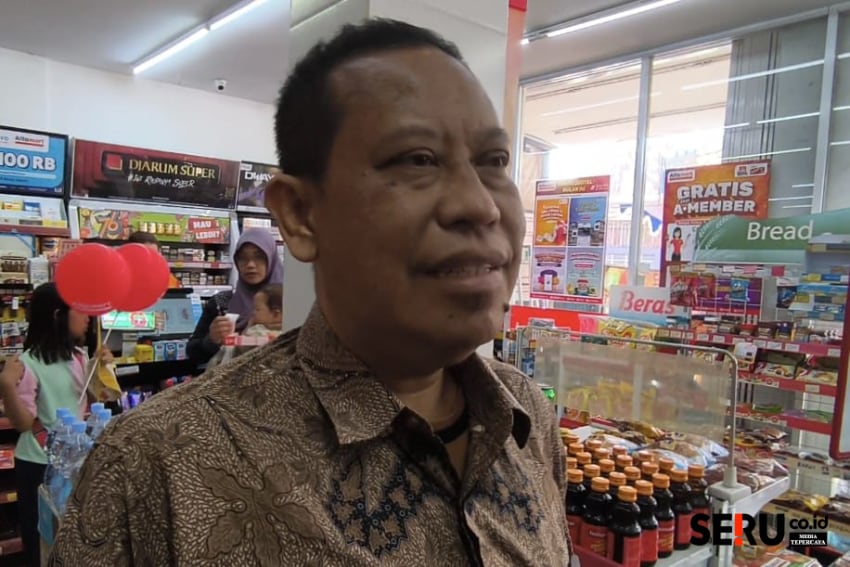 Regional Corcom Manager PT Sumber Alfaria Trijaya, Mochammad Faruq Asrori. (Seru.co.id/dik)