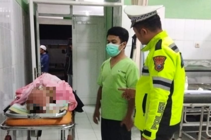 Kakek di Gondanglegi Tewas Tertabrak Motor dari Belakang Saat Berjalan Kaki