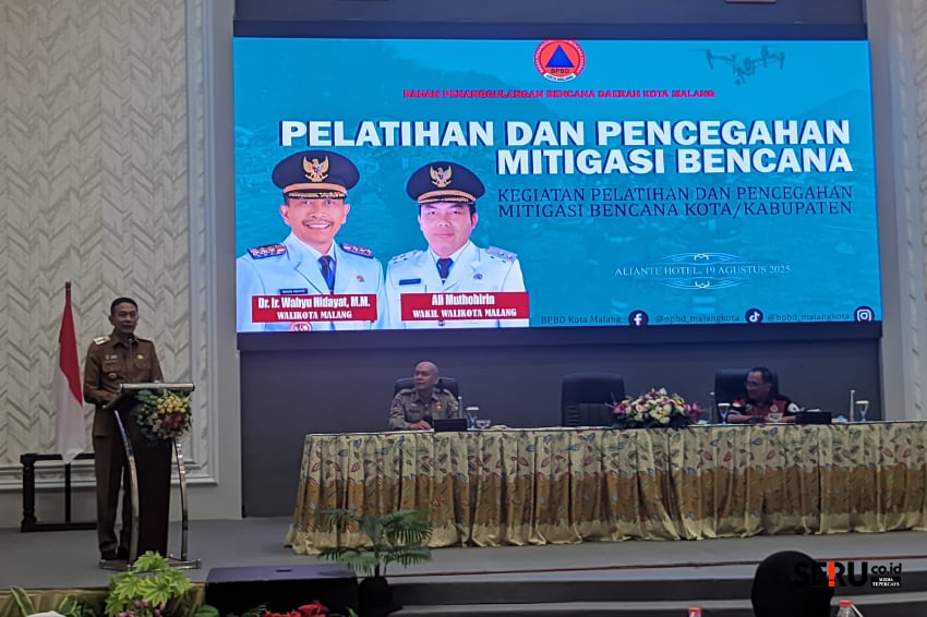 Wali Kota Malang menekankan pentingnya mitigasi bencana. (Seru.co.id/bas)