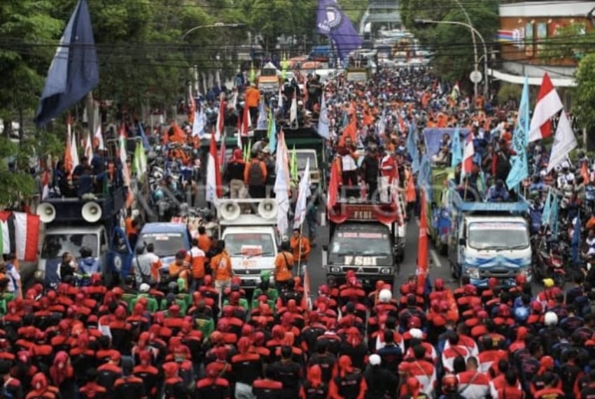 Puluhan Ribu Buruh Siap Turun ke Jalan, Usung Isu Upah, Outsourcing, dan Pajak