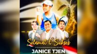 Janice Tjen Ukir Sejarah di US Open, Poster Dukungan Pengurus Datang Belakangan