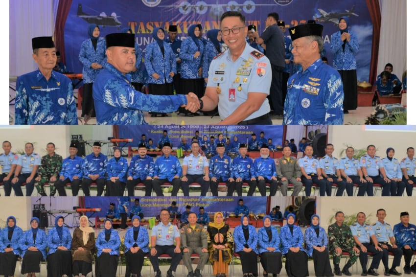 Danlanud Abd Saleh Hadiri Syukuran HUT PPAU ke-27 Tahun 2025