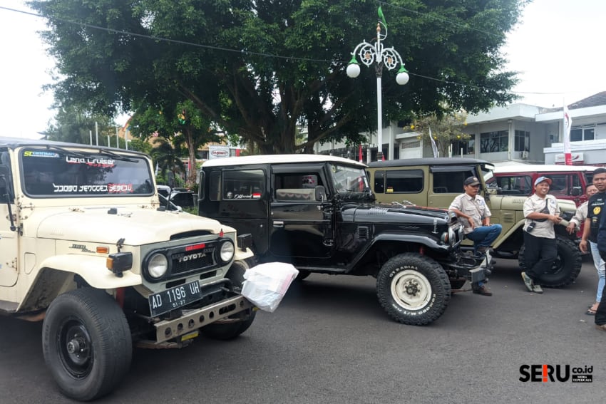 Jeep milik angota paguyupan Sopir Jeep BTS Trans Malang. (Seru.co.id/wul)