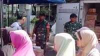 Babinsa Lowokwaru Dampingi Gerakan Pangan Murah di Tulusrejo, Dukung Ketahanan Pangan