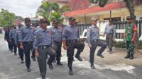 Babinsa Pisang Candi Berikan Materi Penguatan Kesiapsiagaan Linmas
