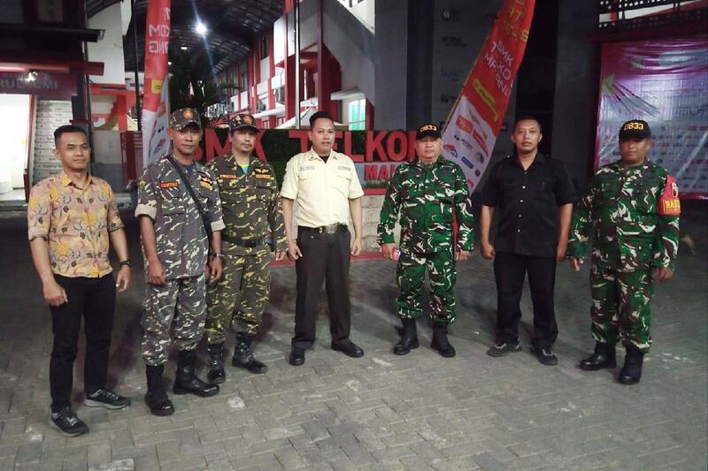 Babinsa dan Banser Kedungkandang patroli gabungan malam jaga keamanan dan ketertiban wilayah. (ist) Babinsa dan Banser Kedungkandang Patroli Gabungan Malam Jaga Keamanan dan Ketertiban