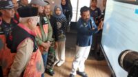Bupati Malang, HM Sanusi saat mendapatkan penjelasan dari Kepala Dinas Pariwsata, Purwoto tentang MTG. (Wul (1) Dinas Pariwisata Kabupaten Malang,