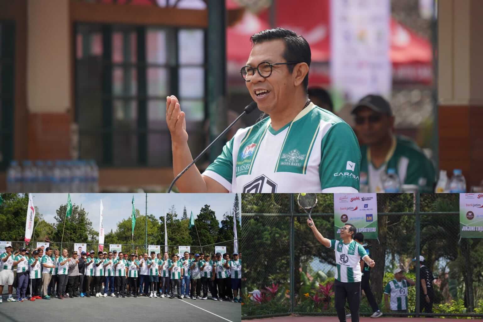 PCNU Kota Batu Giatkan Sport Tourism Lewat Tournamen Tenis