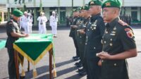 Danrem 083/Bdj Pimpin Sertijab Tongkat Komando Tiga Dandim dan Danyonif