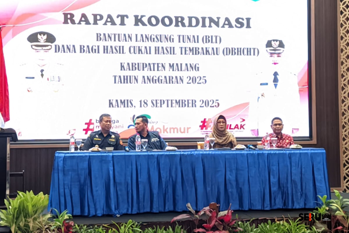 43 Ribu Buruh Pabrik Rokok, Tani Tembakau dan Cengkeh Kabupaten Malang Dapatkan BLT DBHCHT