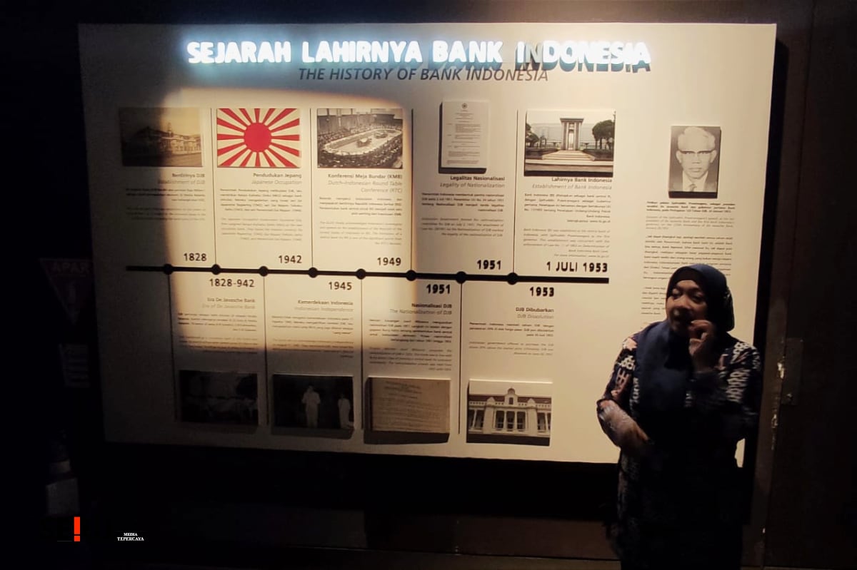 Sejarah lahirnya Bank Indonesia. (rhd)