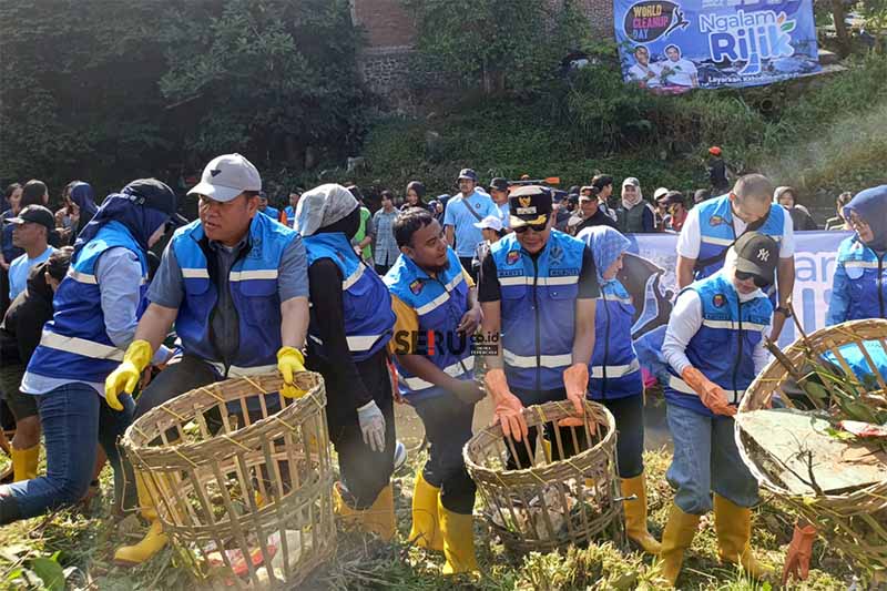 World Clean-Up Day, Pemkot Malang Ngalam Rijik Sungai Metro Cegah Banjir
