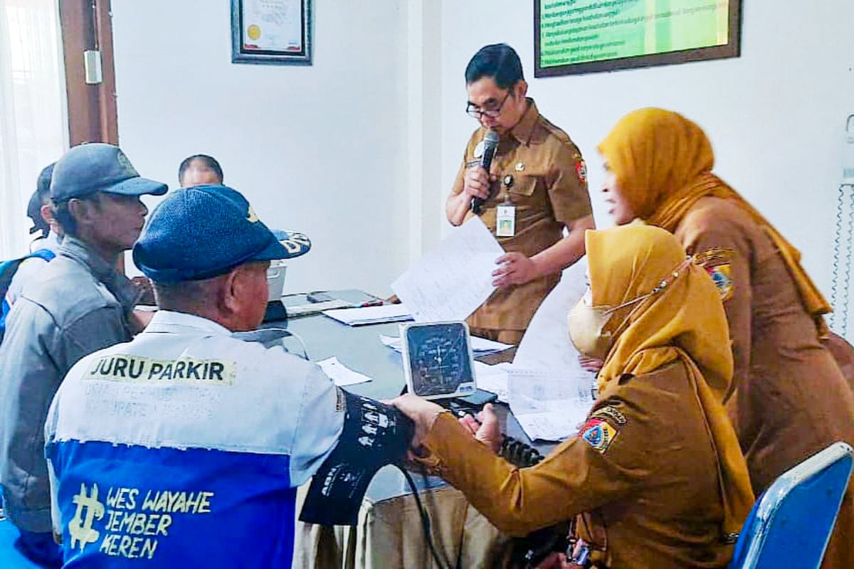 Pemkab Jember Hadirkan Program Kesehatan Gratis untuk Jukir dan Ojol