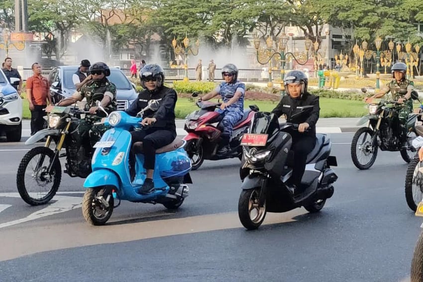 Dandim 0833 Dampingi Forkopimda Kota Malang Patroli Bersama Wujudkan Kondusivitas Wilayah