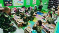 Babinsa Kedungkandang Pendampingan Pendistribusian Makan Bergizi Gratis
