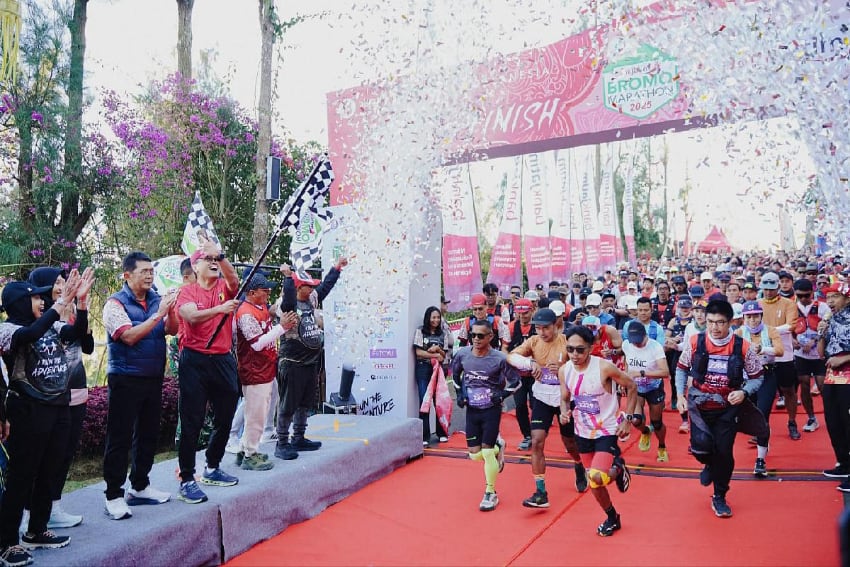Bank Indonesia Malang Kenalkan QRIS Cross Border, Transaksi Digital di Bromo Marathon 2025