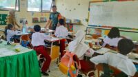 Babinsa Klojen Pendampingan Distribusi MBG di Bareng