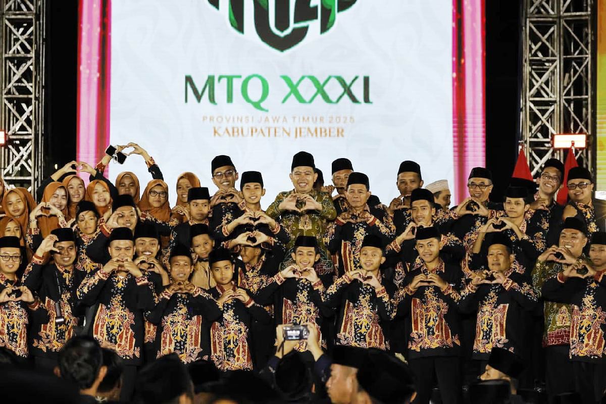 Resmi Ditutup! Gubernur Khofifah Sebut MTQ XXXI Jatim di Jember Terbaik Sepanjang Sejarah Resmi Ditutup! Gubernur Khofifah Sebut MTQ XXXI Jatim di Jember Terbaik Sepanjang Sejarah