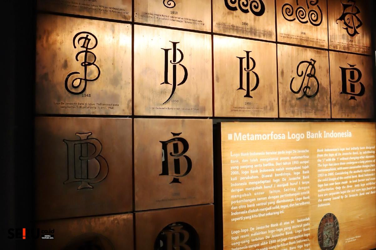 Metamorfosis logo Bank Indonesia. (rhd)