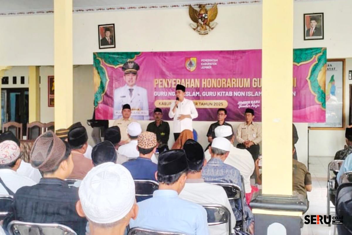 Ngantor di Desa, Bupati Jember Sebut Guru Ngaji Berkontribusi Mendidik Generasi Sebelum Kemerdekaan