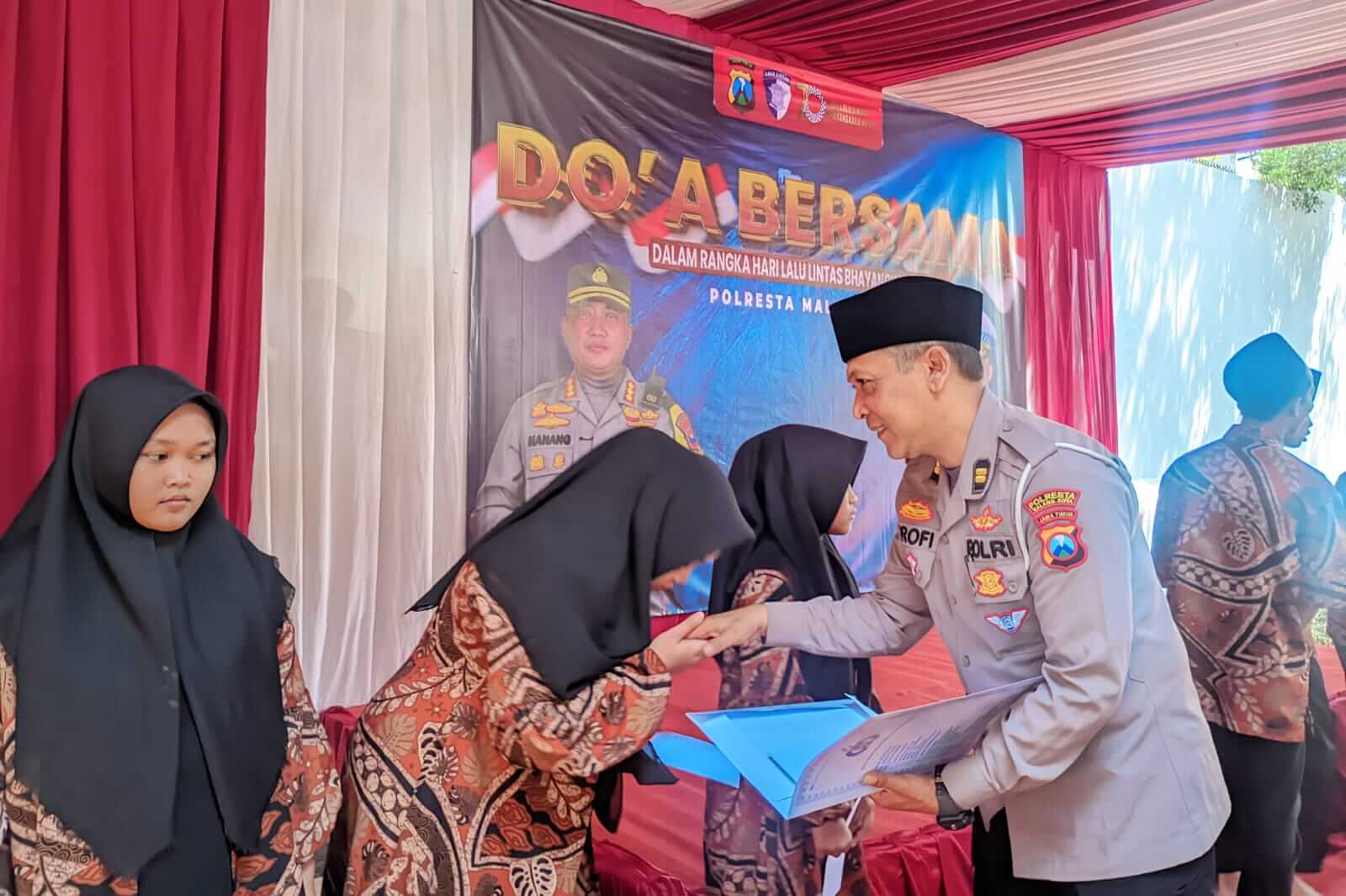 Polresta Malang Kota Gelar Doa Bersama Sambut Hari Lalu Lintas Bhayangkara ke-70