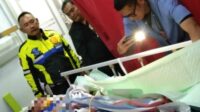 Kecelakaan Adu Banteng Kendaraan Roda Dua di Pakisaji, Tiga Orang Luka-luka
