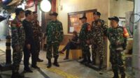 Koramil 0833-01/Klojen Patroli Gabungan Bersama Satkorcab Banser Kota Malang