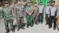 Koramil Sukun, Banser dan Linmas Patroli Gabungan Jaga Keamanan Lingkungan
