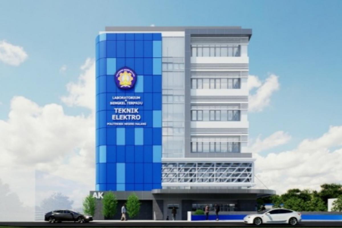 Polinema Mulai Pembangunan Gedung Laboratorium dan Bengkel Terpadu Teknik Elektro