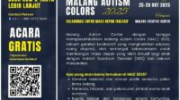 MAC Bakal Gelar Malang Autism Colors 2025, Ruang Edukasi dan Ekspresi Anak dengan ASD