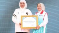 Pemkab Malang Terima Penghargaan Lembaga Peduli Olahraga dan Insan Olahraga Berprestasi Jatim Sportiv Festival